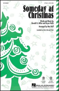 Someday at Christmas Two-Part choral sheet music cover